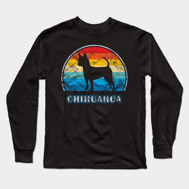 Chihuahua Vintage Design Dog Long Sleeve T-Shirt by millersye